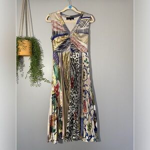 Anthropologie Multicolor Asymmetrical Dress
